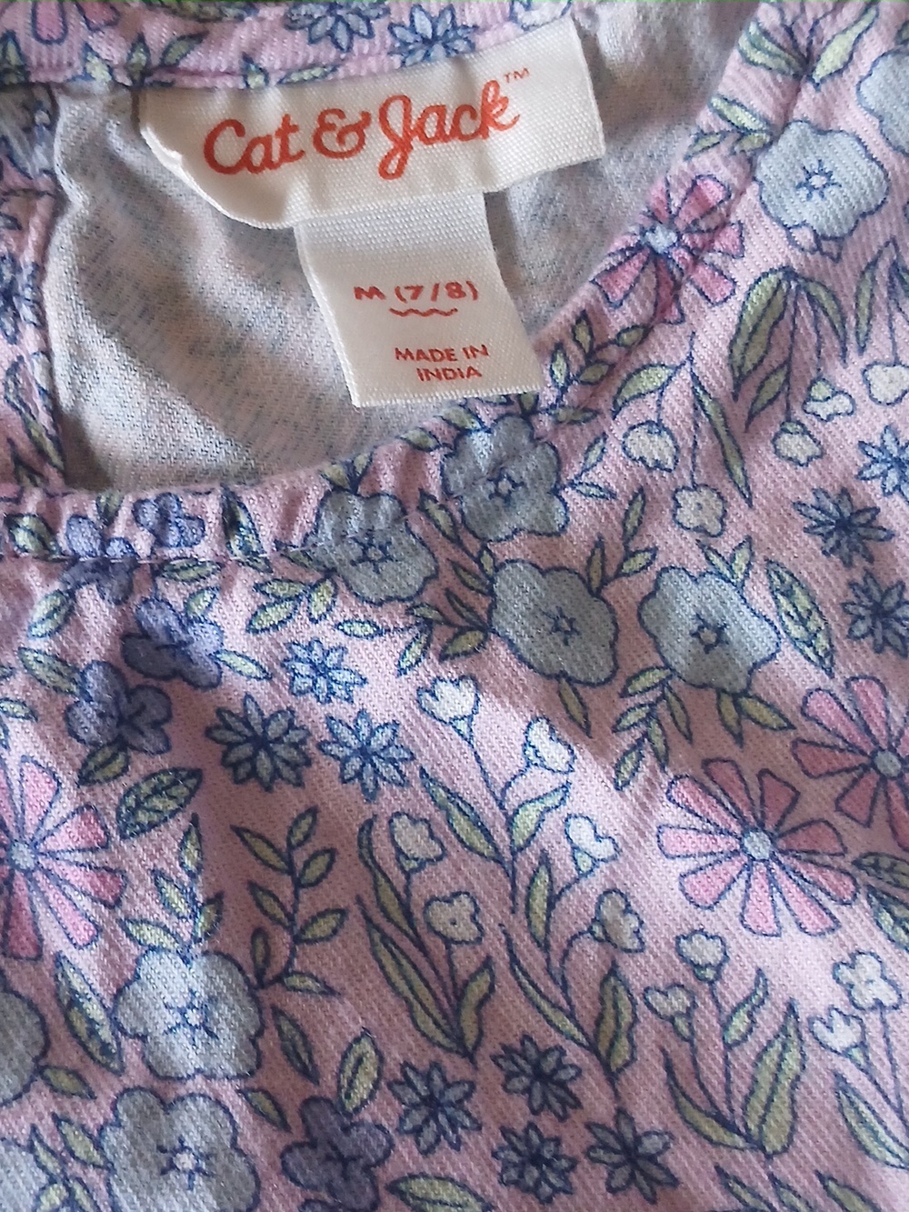Cat & Jack Girls Flutter Sleeves Tier Dress - Picture 4 of 6